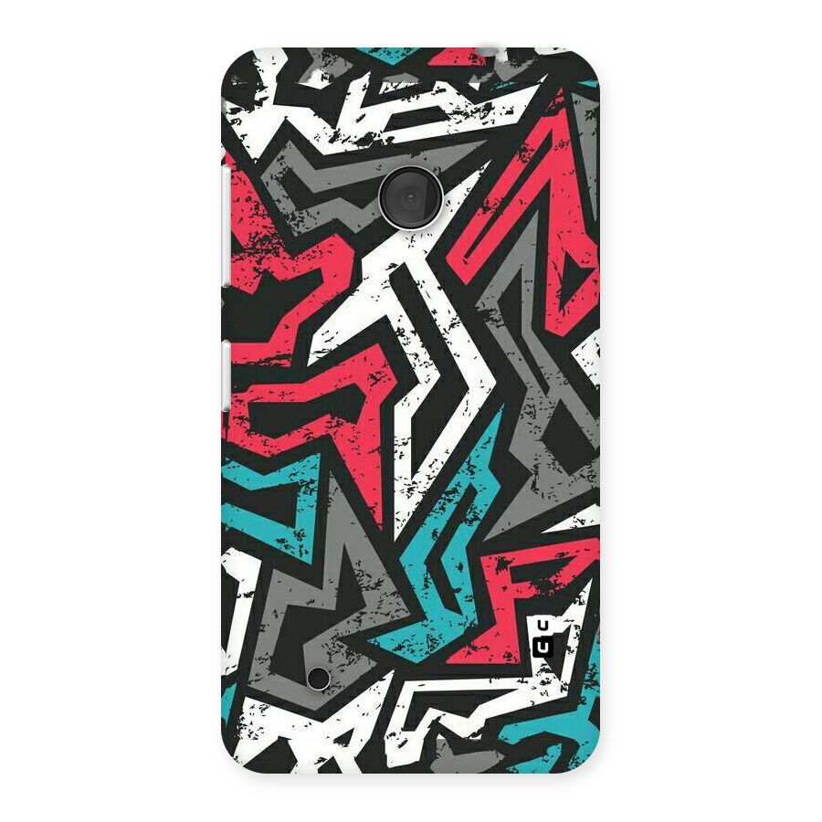 Rugged Strike Abstract Back Case for Lumia 530
