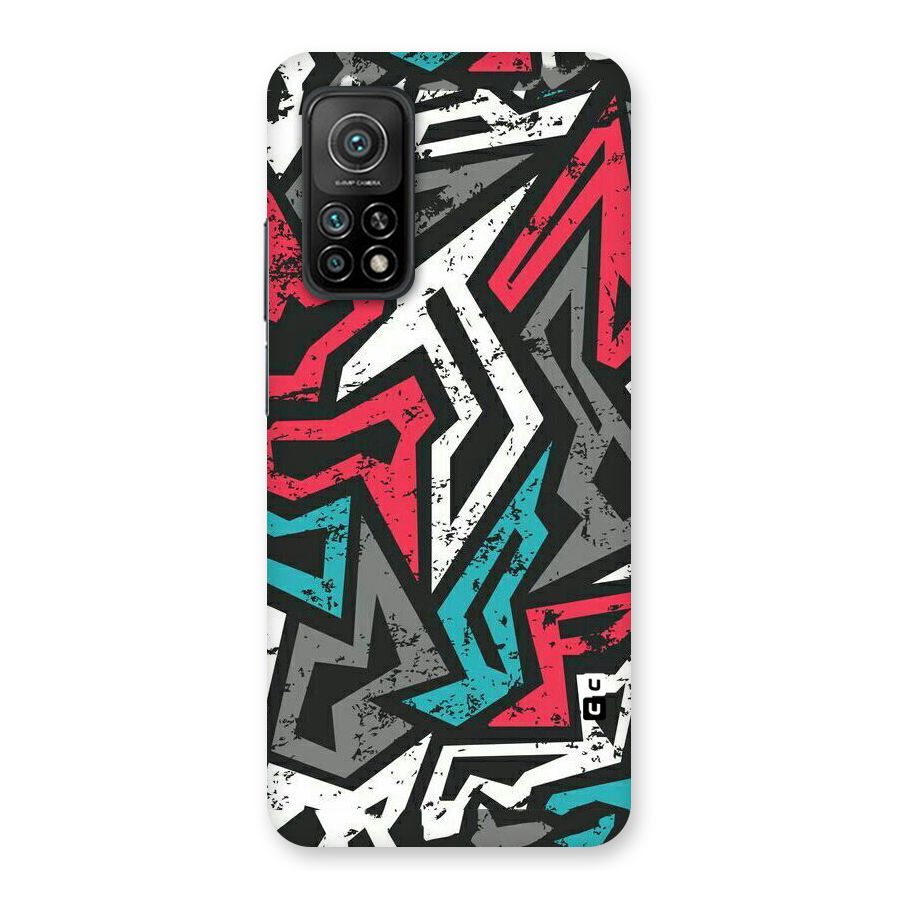 Rugged Strike Abstract Back Case for Mi 10T Pro 5G