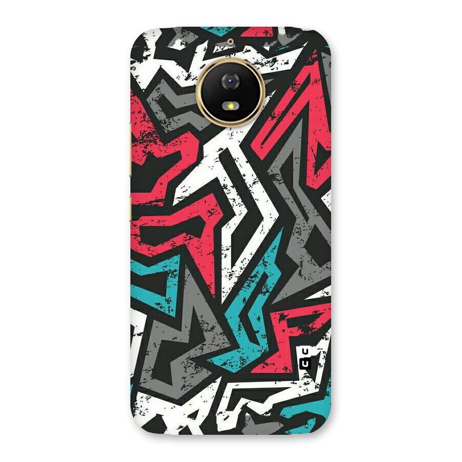 Rugged Strike Abstract Back Case for Moto G5s