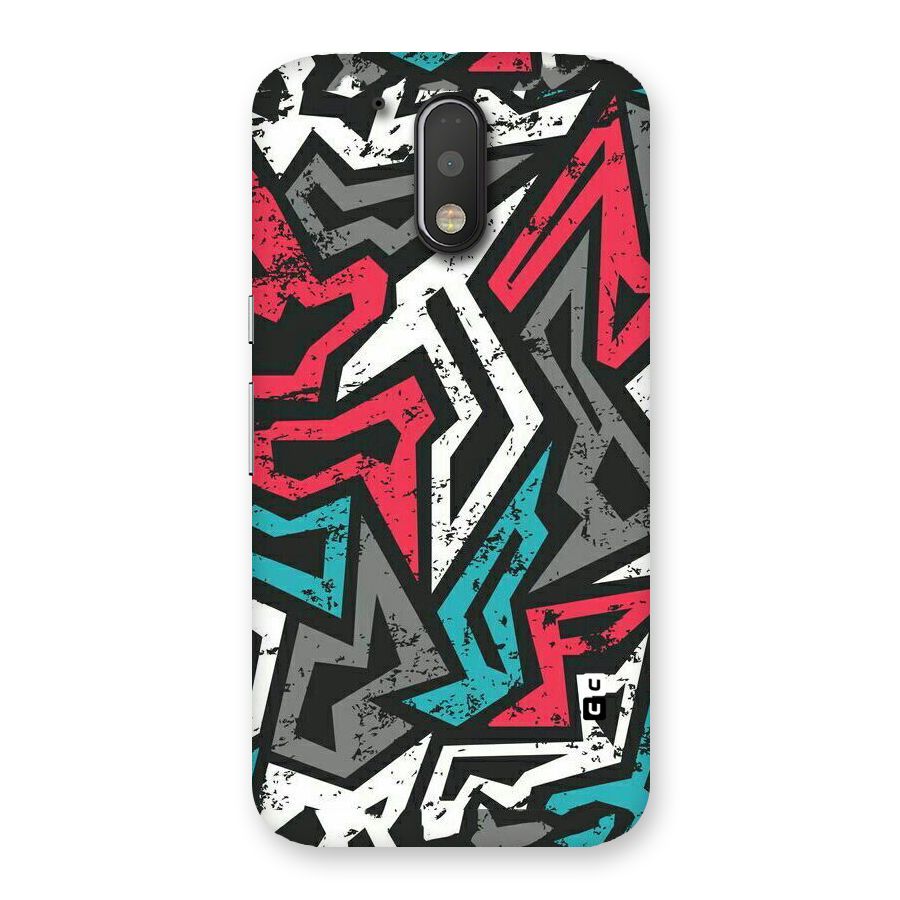 Rugged Strike Abstract Back Case for Motorola Moto G4