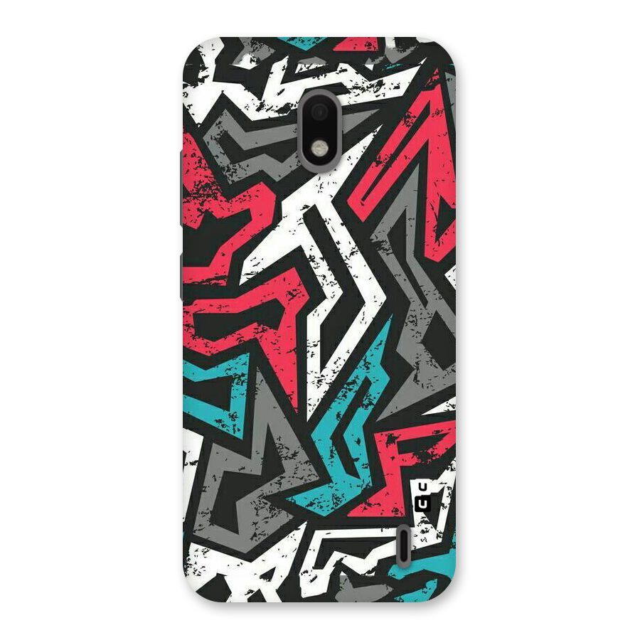 Rugged Strike Abstract Back Case for Nokia 2.2
