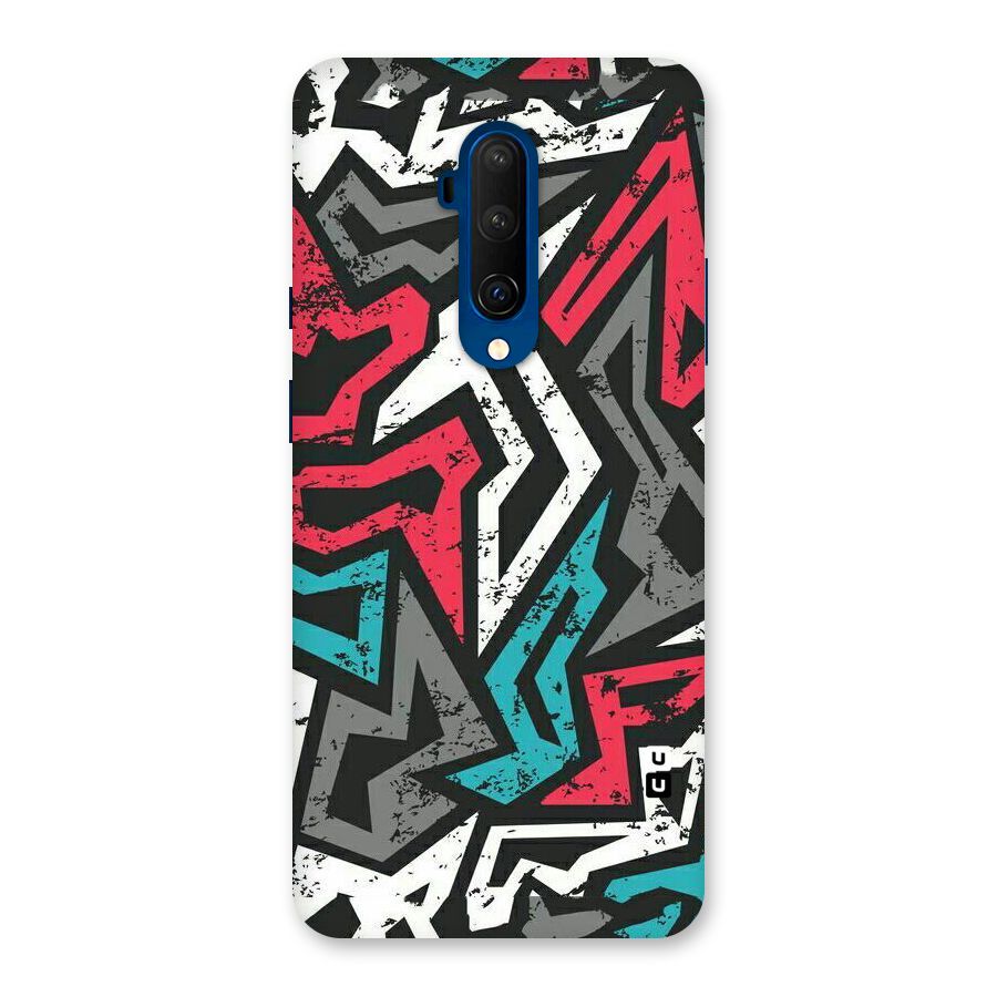 Rugged Strike Abstract Back Case for OnePlus 7T Pro