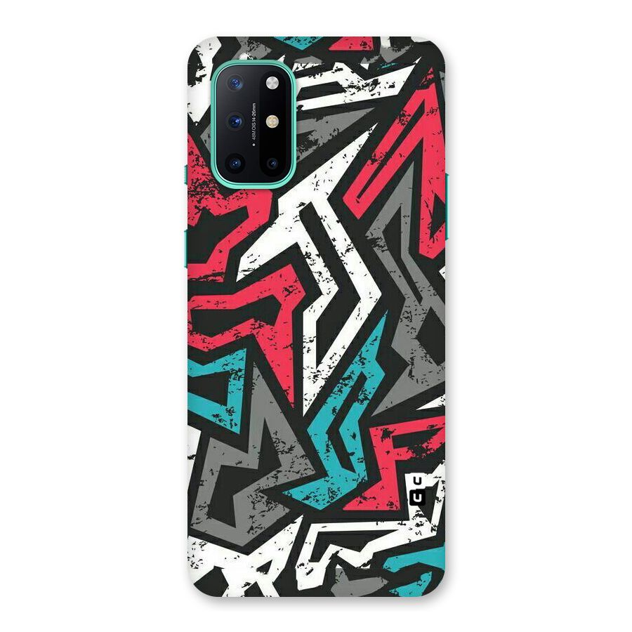 Rugged Strike Abstract Back Case for OnePlus 8T