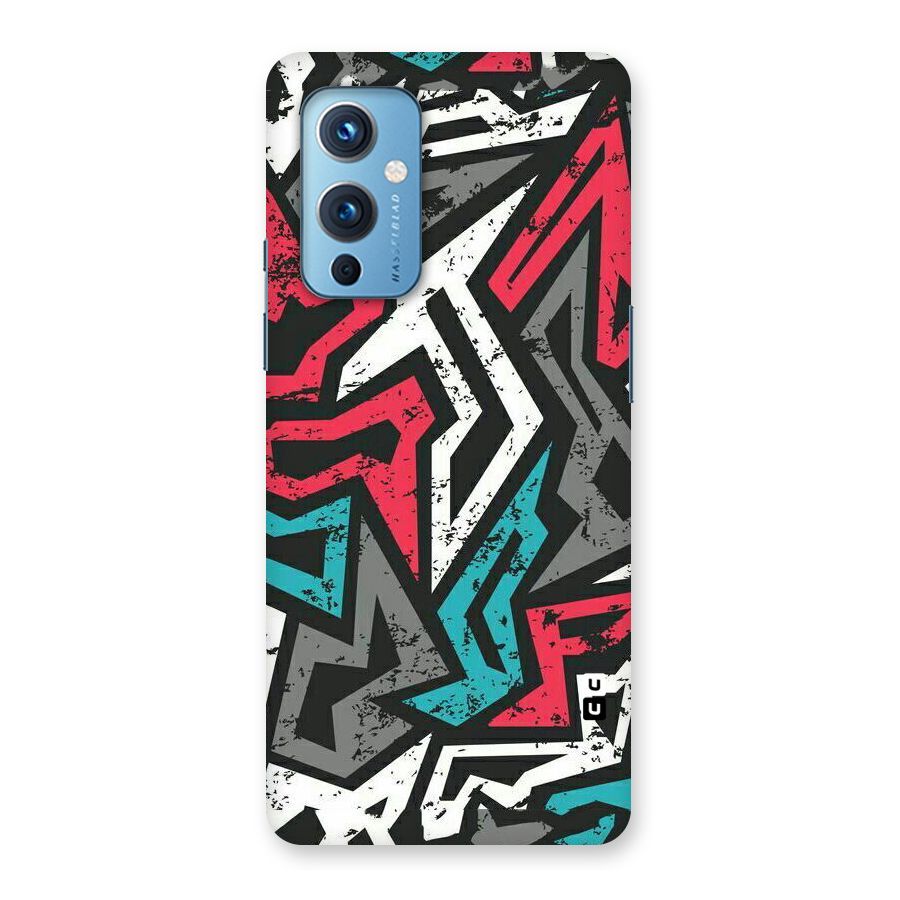 Rugged Strike Abstract Back Case for OnePlus 9