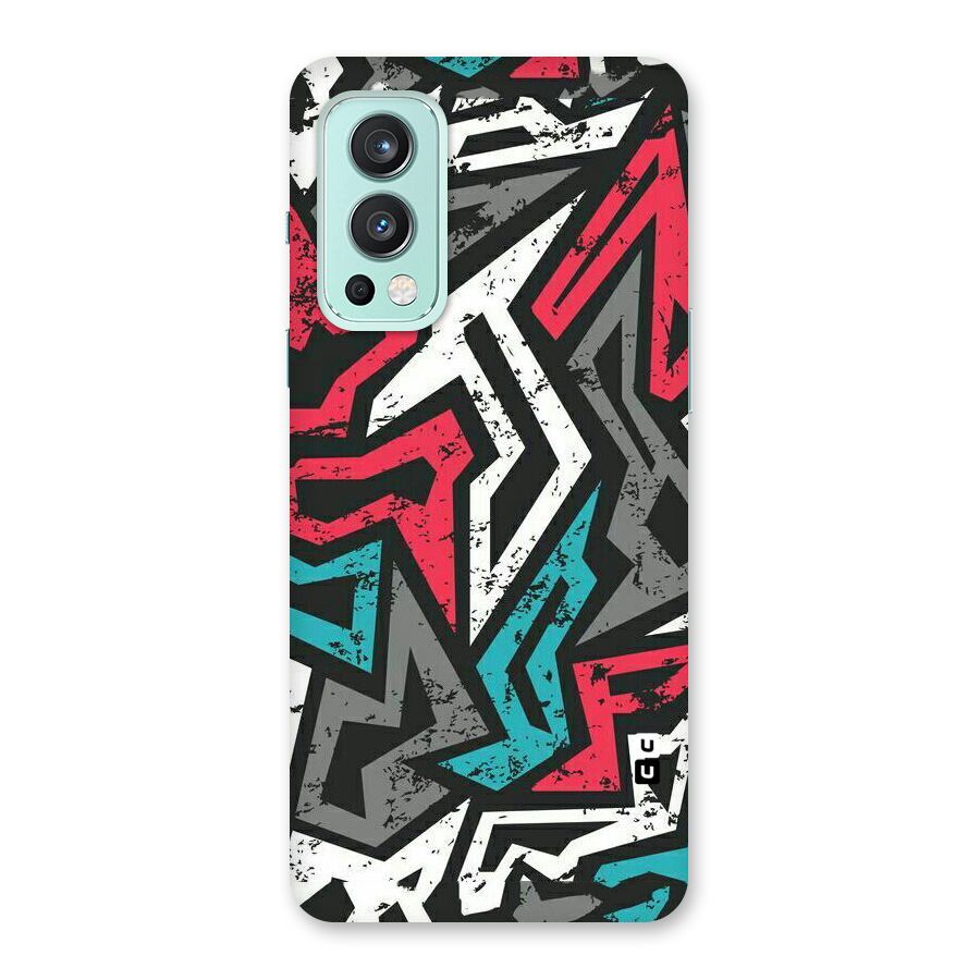 Rugged Strike Abstract Back Case for OnePlus Nord 2 5G