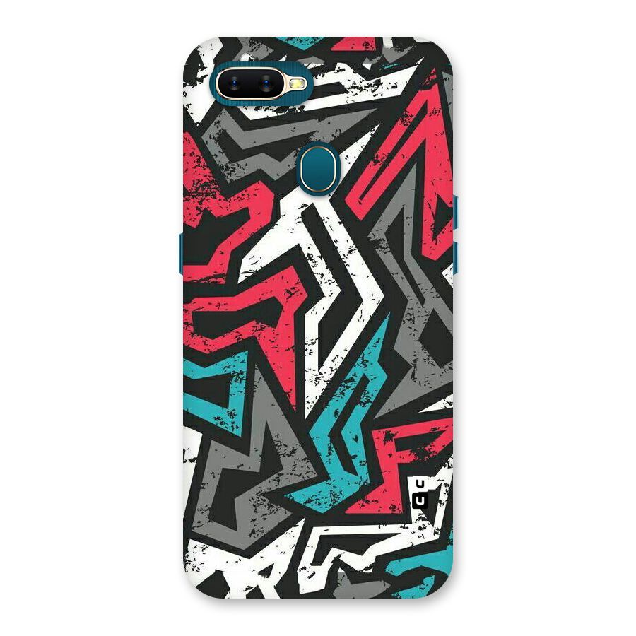 Rugged Strike Abstract Back Case for Oppo A11k