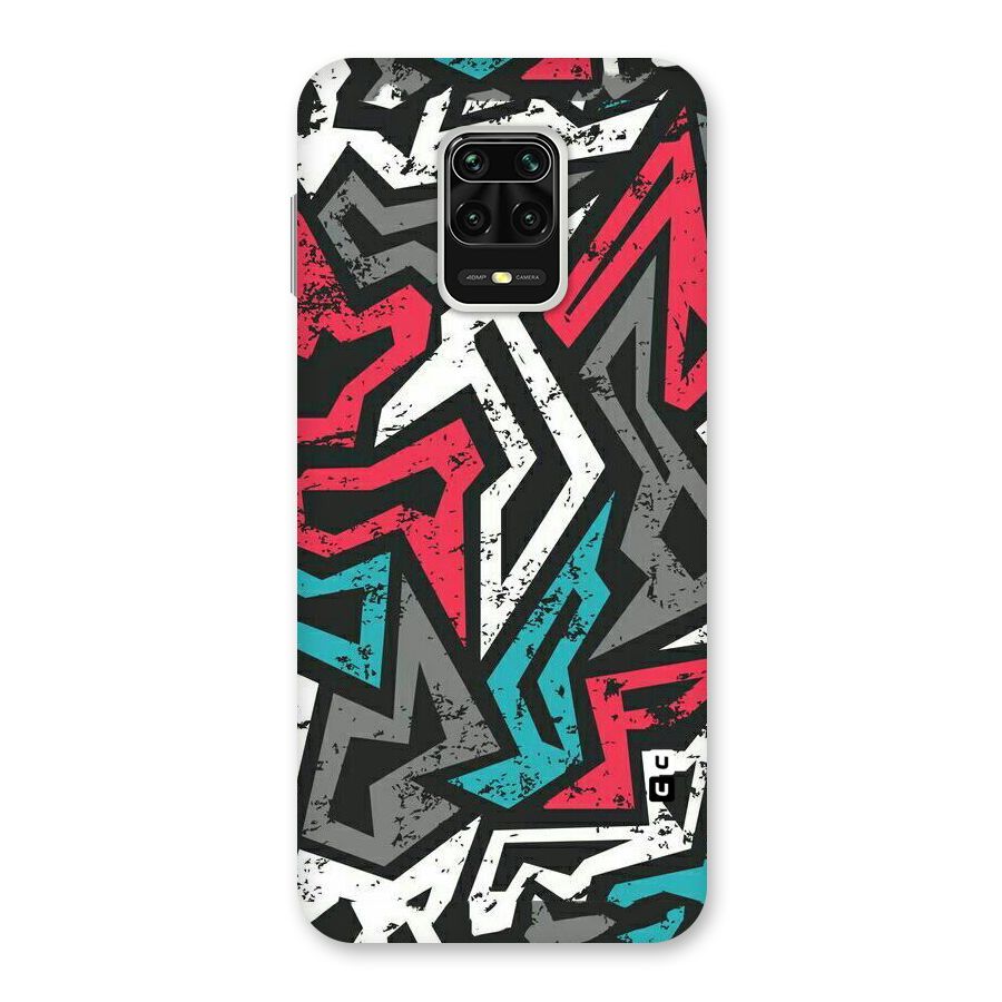 Rugged Strike Abstract Back Case for Poco M2 Pro