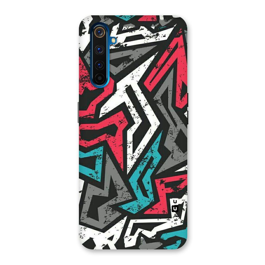 Rugged Strike Abstract Back Case for Realme 6 Pro