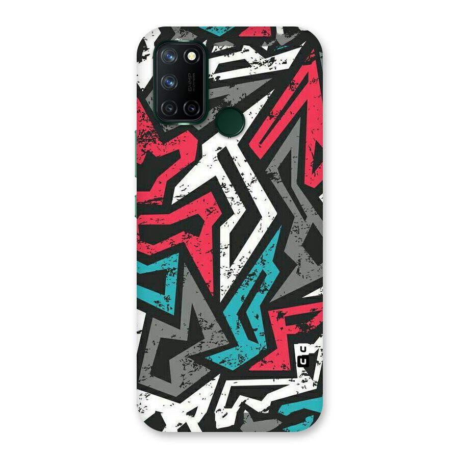 Rugged Strike Abstract Back Case for Realme 7i