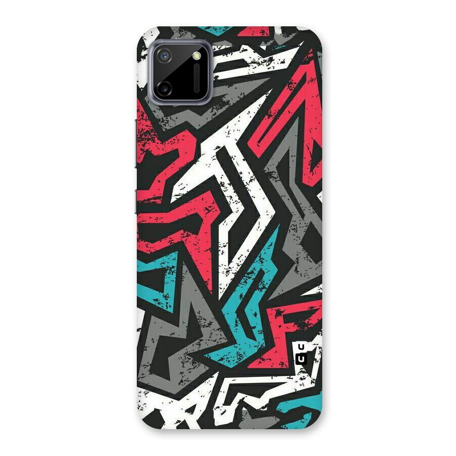 Rugged Strike Abstract Back Case for Realme C11
