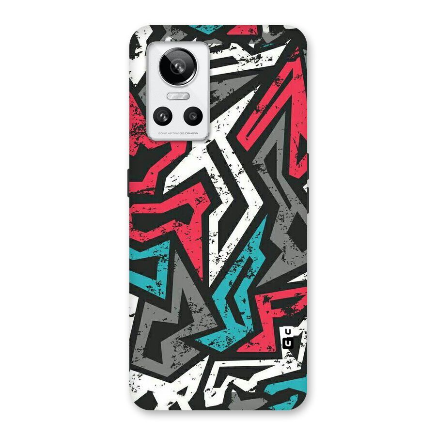 Rugged Strike Abstract Back Case for Realme GT Neo 3
