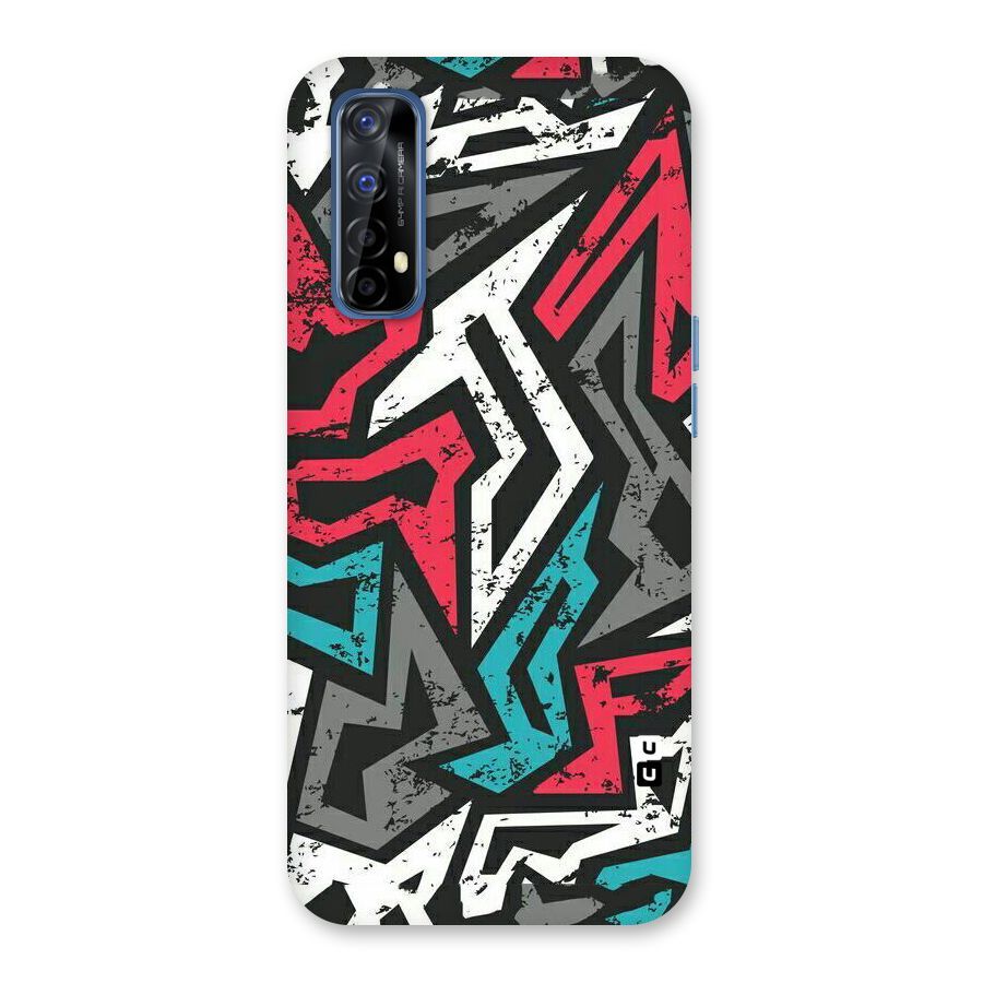 Rugged Strike Abstract Back Case for Realme Narzo 20 Pro
