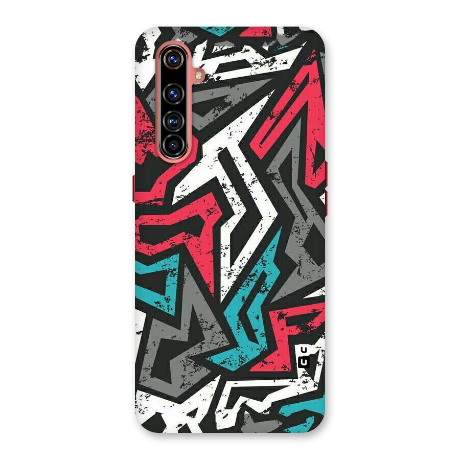 Rugged Strike Abstract Back Case for Realme X50 Pro