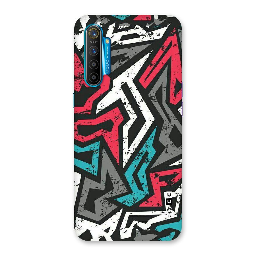 Rugged Strike Abstract Back Case for Realme XT