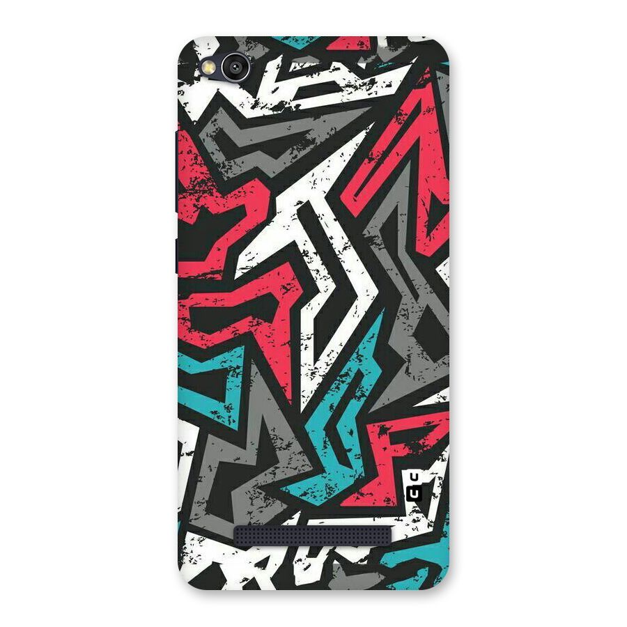 Rugged Strike Abstract Back Case for Redmi 4A