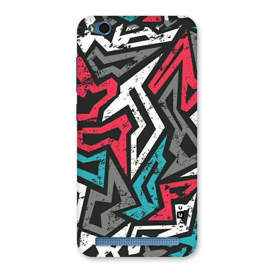 Rugged Strike Abstract Back Case for Redmi 5A