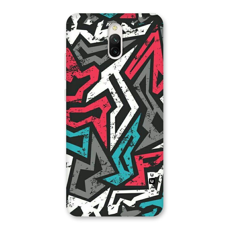 Rugged Strike Abstract Back Case for Redmi 8A Dual