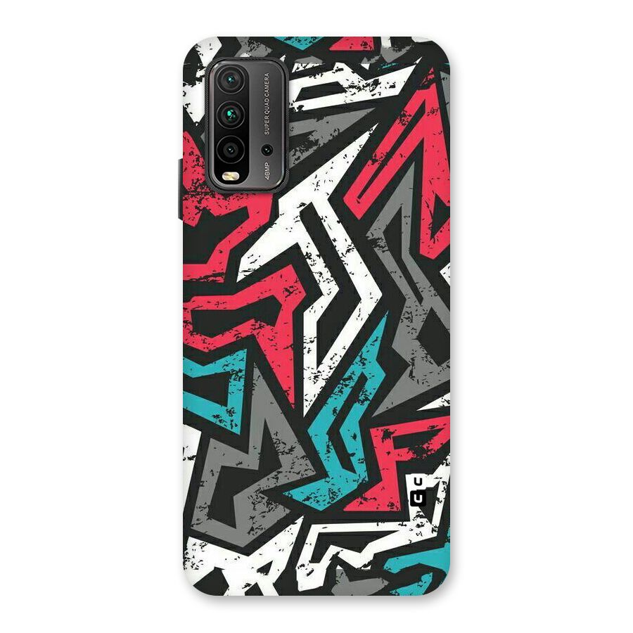 Rugged Strike Abstract Back Case for Redmi 9 Power