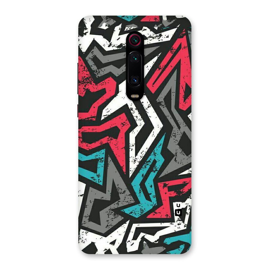 Rugged Strike Abstract Back Case for Redmi K20