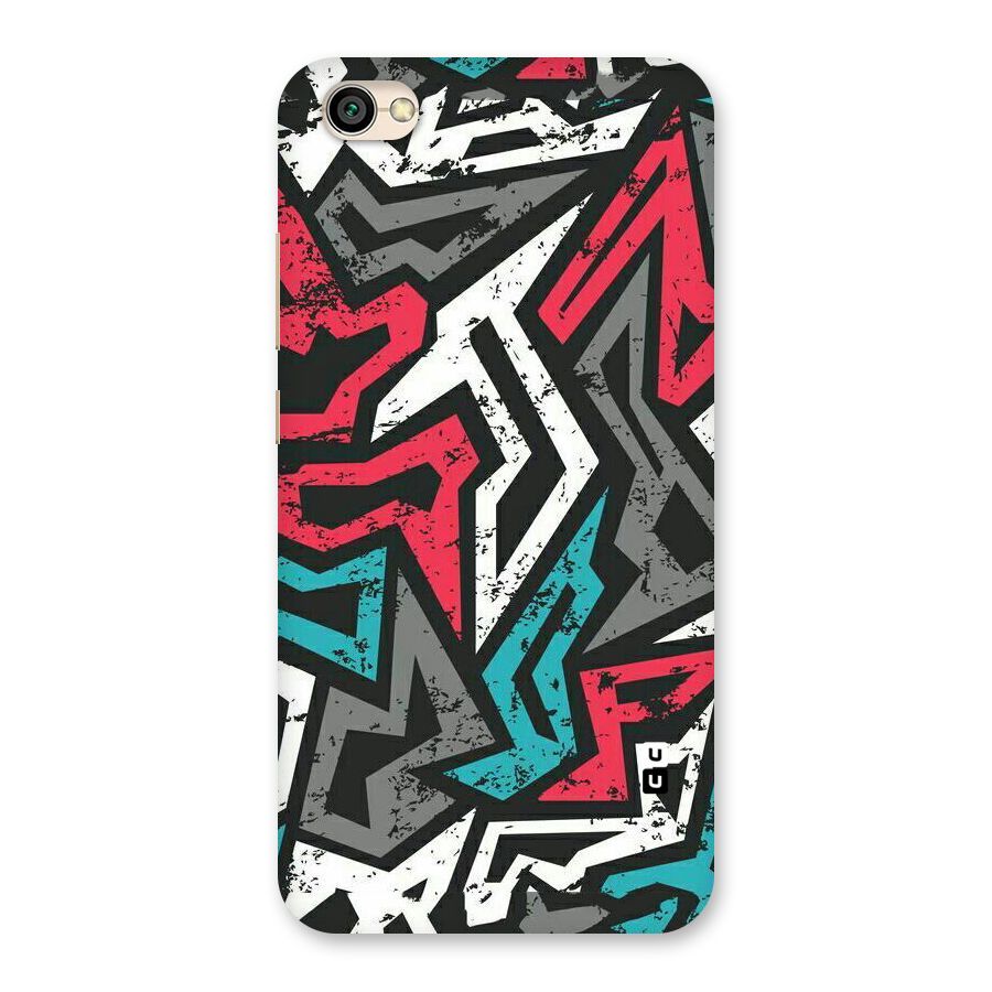 Rugged Strike Abstract Back Case for Redmi Y1 Lite