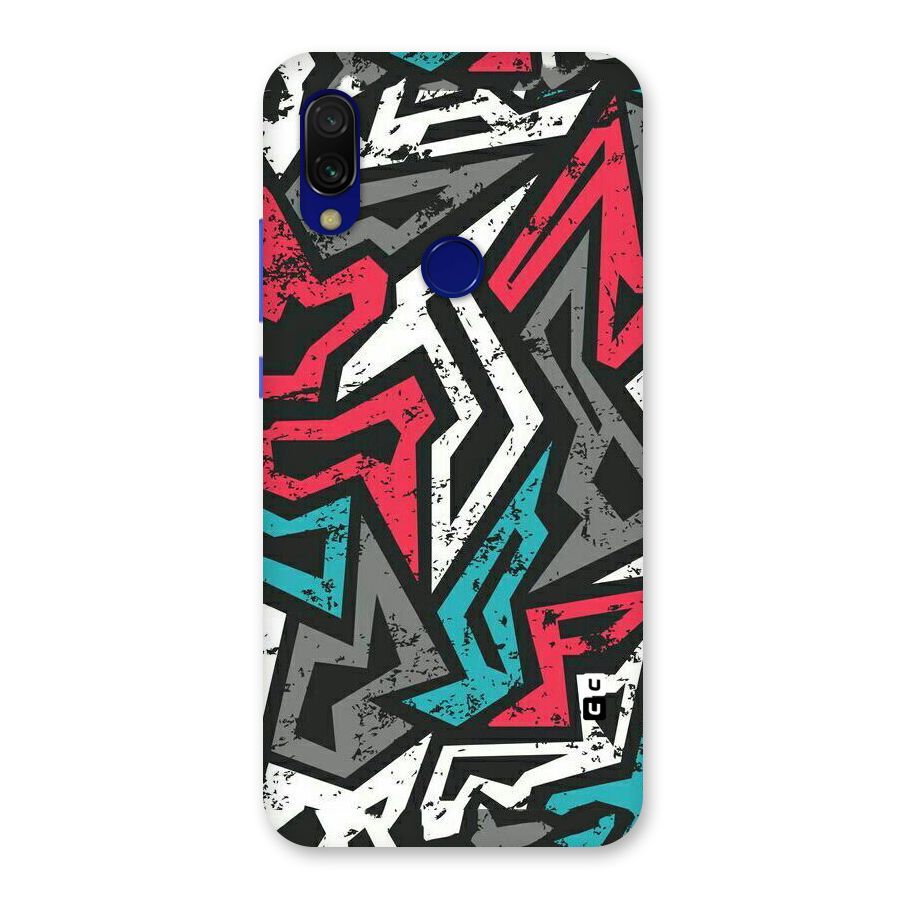 Rugged Strike Abstract Back Case for Redmi Y3