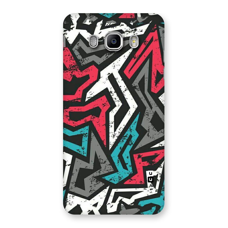 Rugged Strike Abstract Back Case for Samsung Galaxy J5 2016