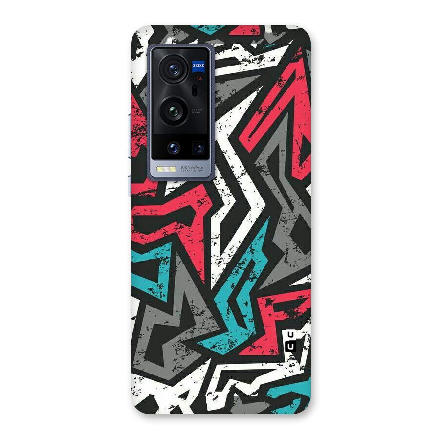Rugged Strike Abstract Back Case for Vivo X60 Pro Plus