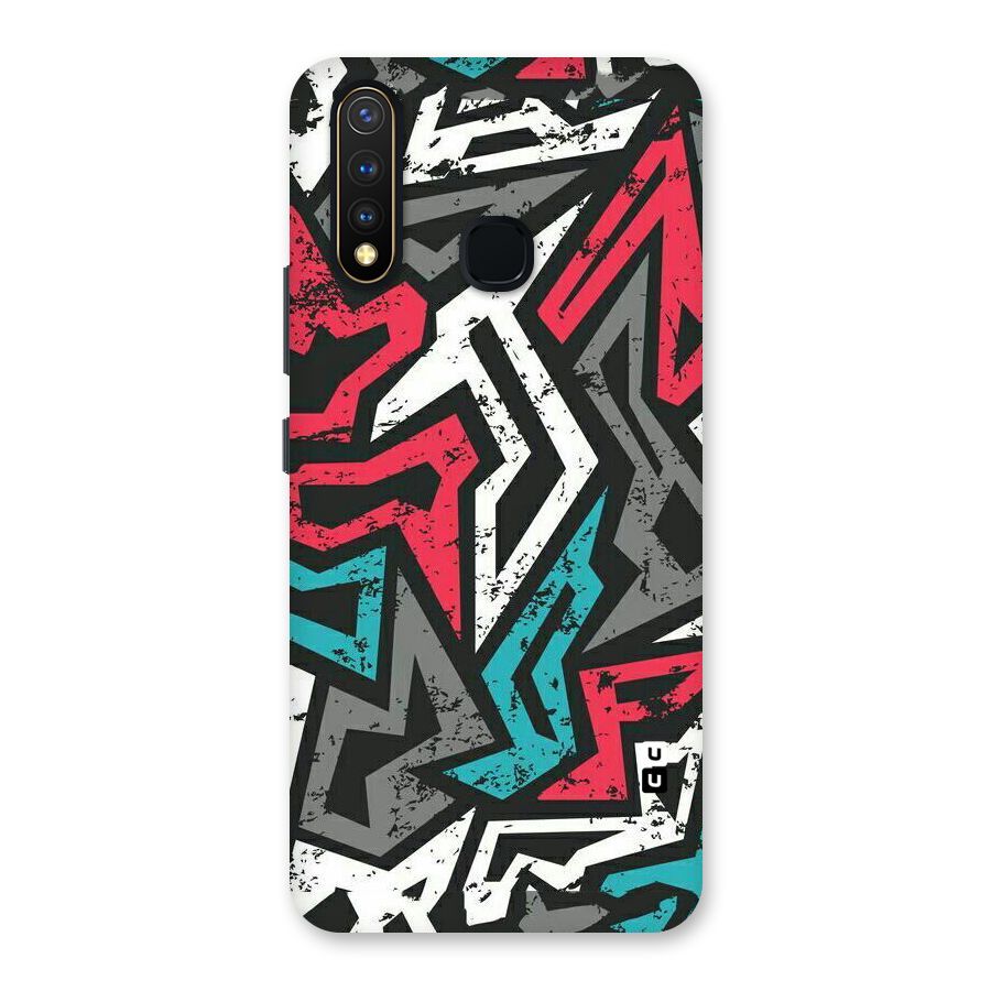 Rugged Strike Abstract Back Case for Vivo Y19