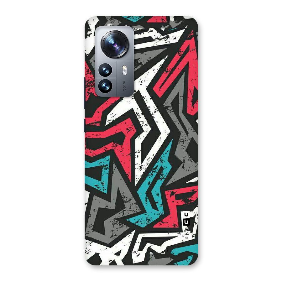 Rugged Strike Abstract Back Case for Xiaomi 12 Pro