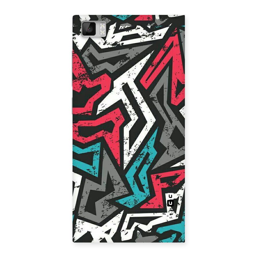 Rugged Strike Abstract Back Case for Xiaomi Mi3