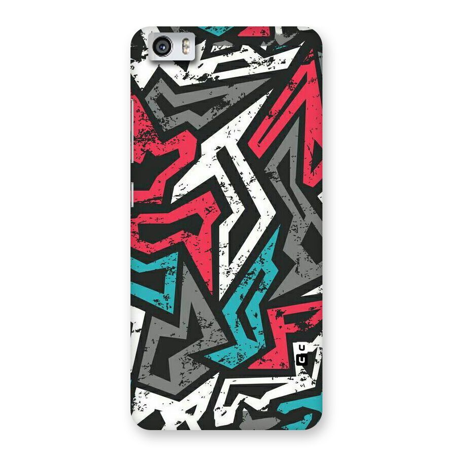 Rugged Strike Abstract Back Case for Xiaomi Redmi Mi5
