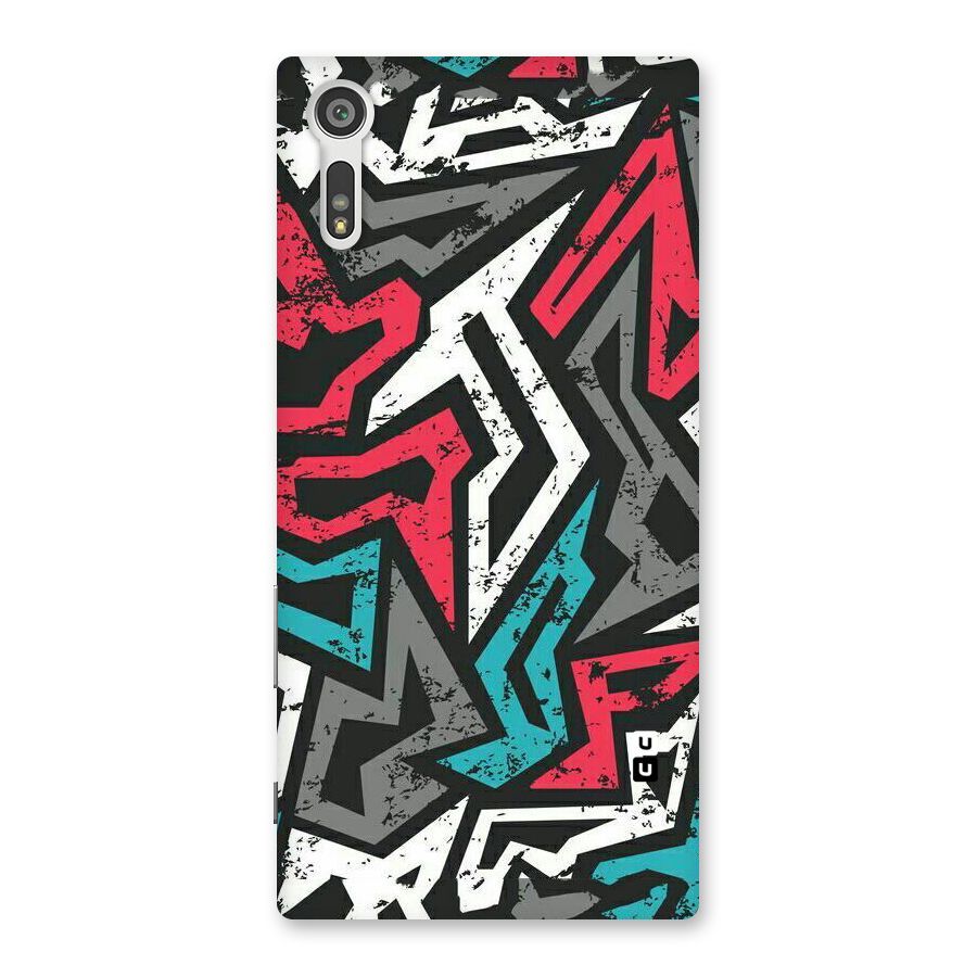 Rugged Strike Abstract Back Case for Xperia XZ