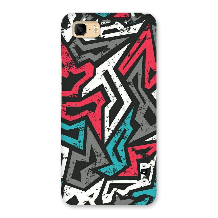 Rugged Strike Abstract Back Case for Zenfone 3s Max