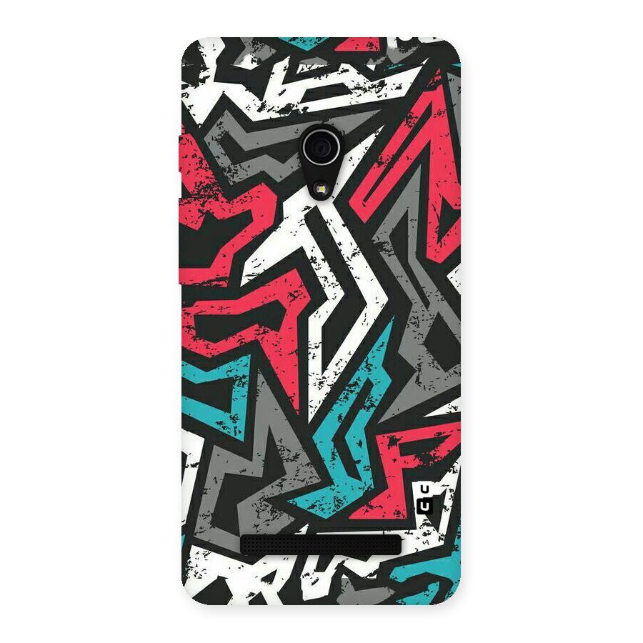 Rugged Strike Abstract Back Case for Zenfone 5