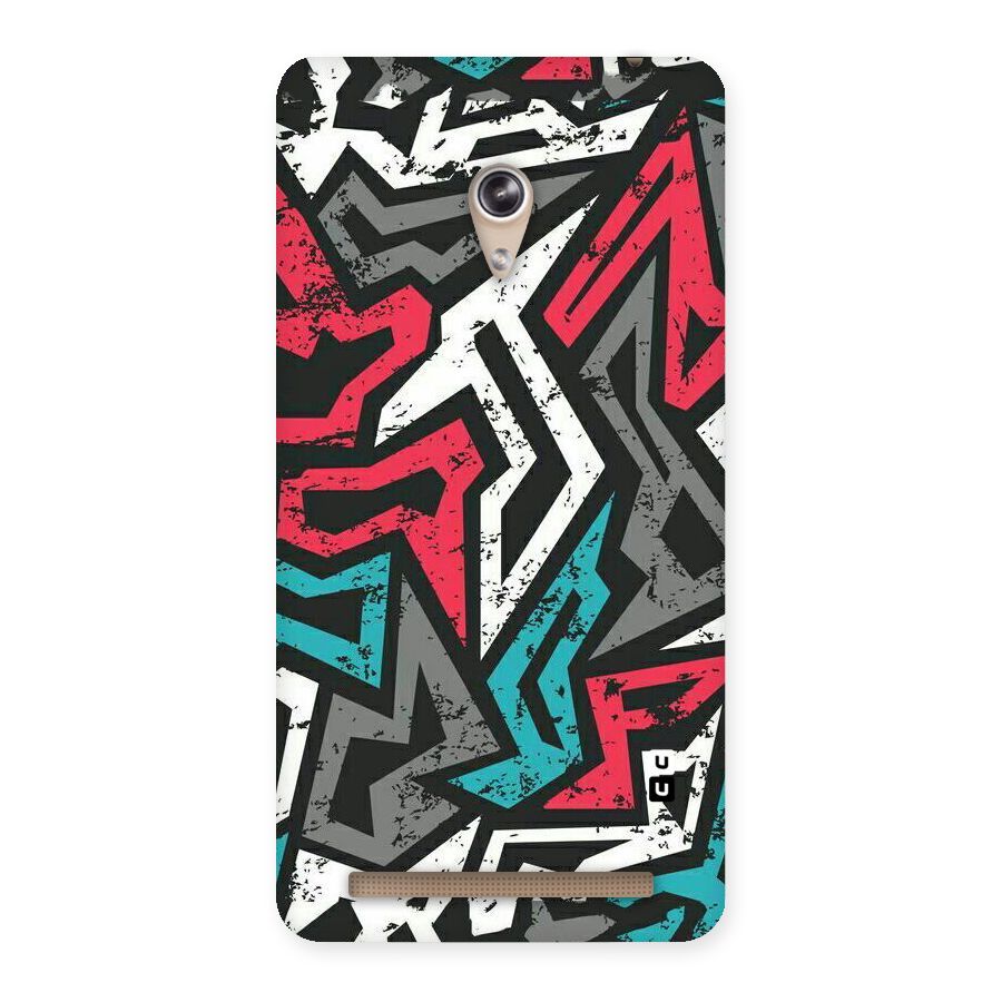 Rugged Strike Abstract Back Case for Zenfone 6