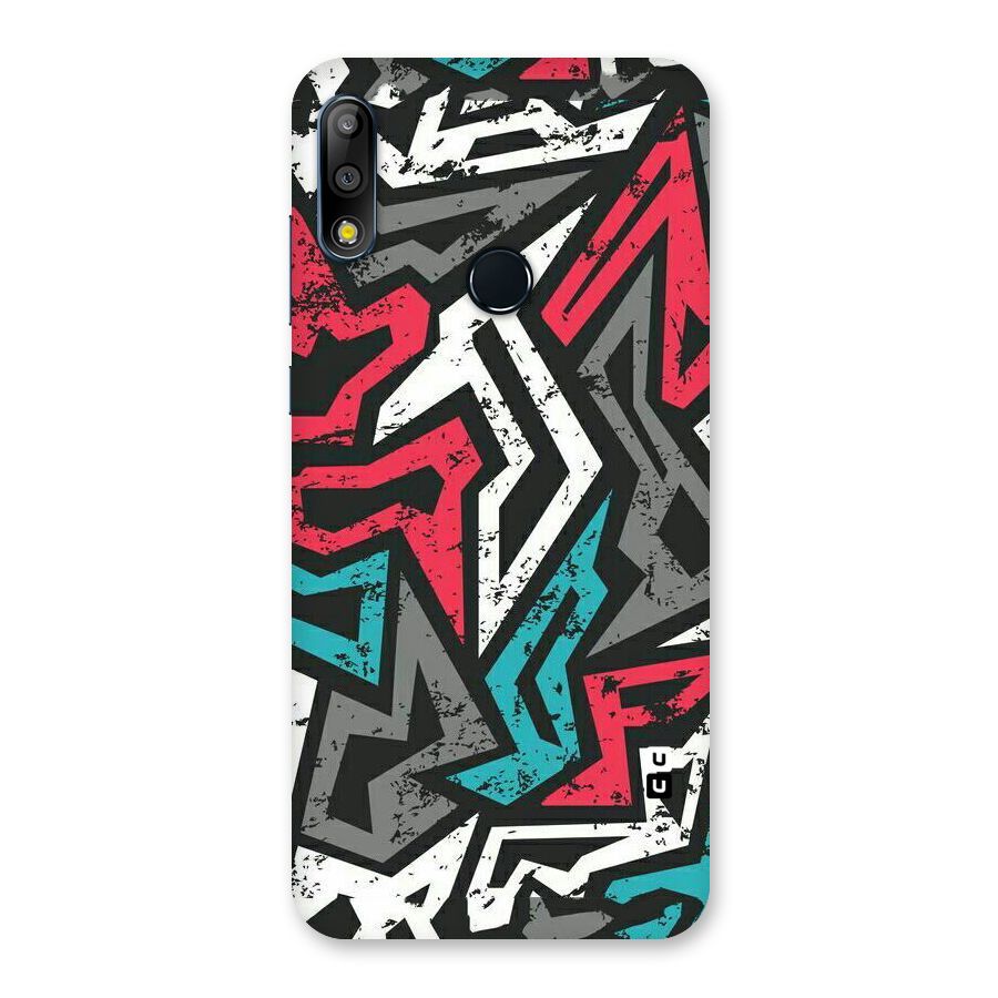 Rugged Strike Abstract Back Case for Zenfone Max Pro M2