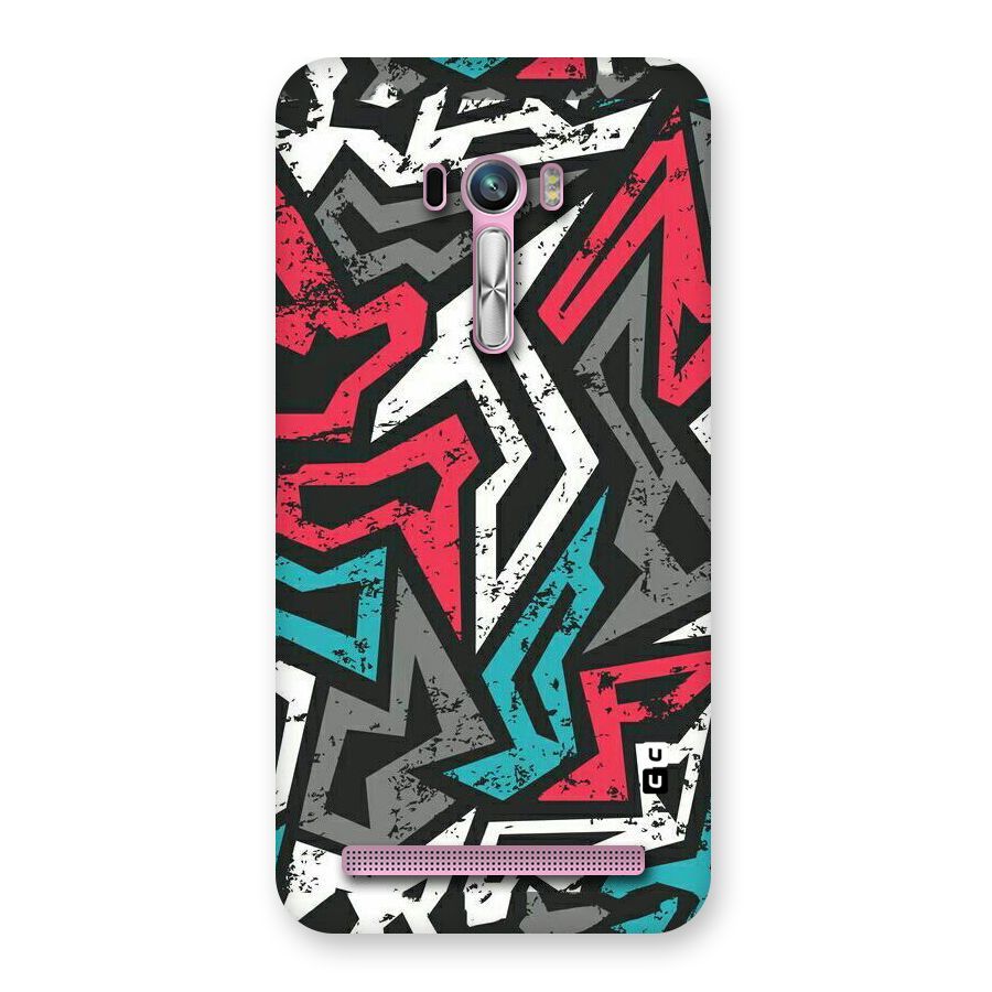 Rugged Strike Abstract Back Case for Zenfone Selfie