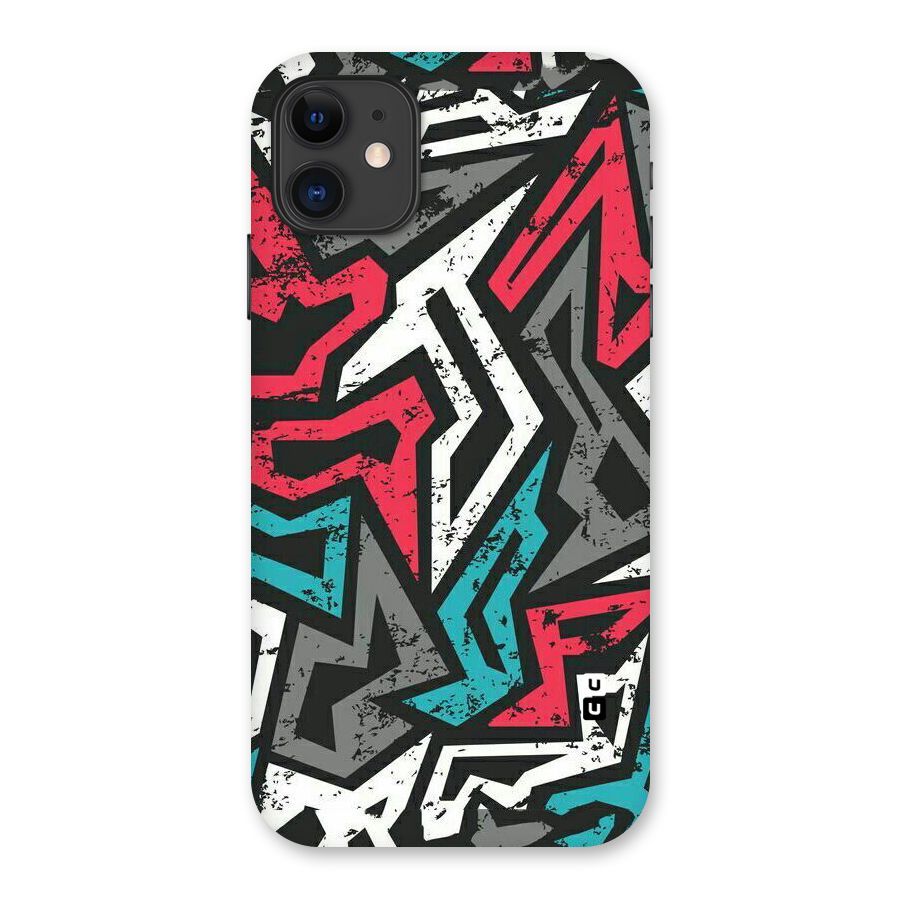 Rugged Strike Abstract Back Case for iPhone 11
