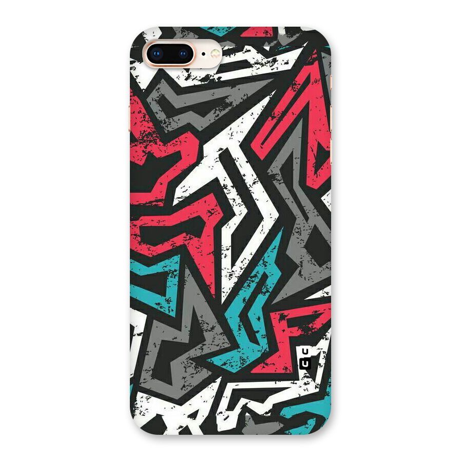 Rugged Strike Abstract Back Case for iPhone 8 Plus
