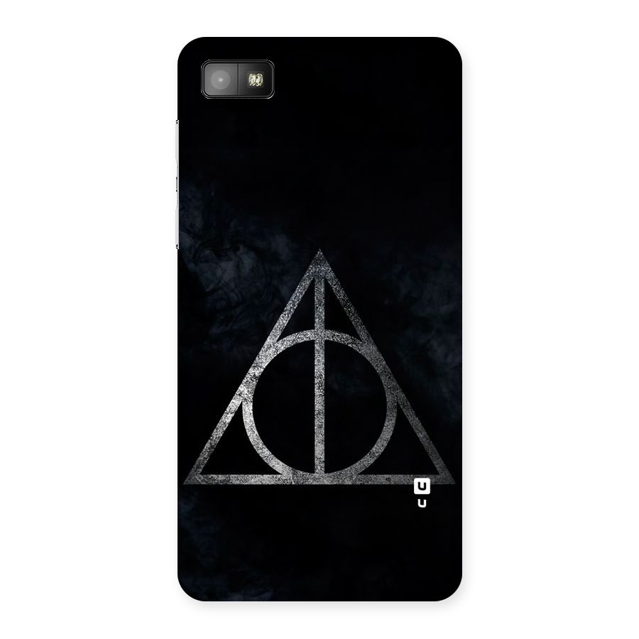Rugged Triangle Design Back Case for Blackberry Z10