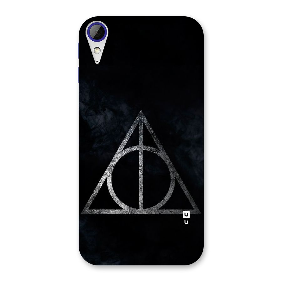 Rugged Triangle Design Back Case for Desire 830