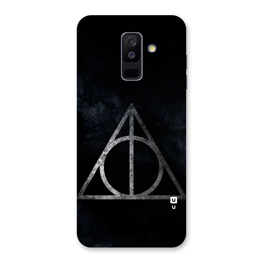 Rugged Triangle Design Back Case for Galaxy A6 Plus