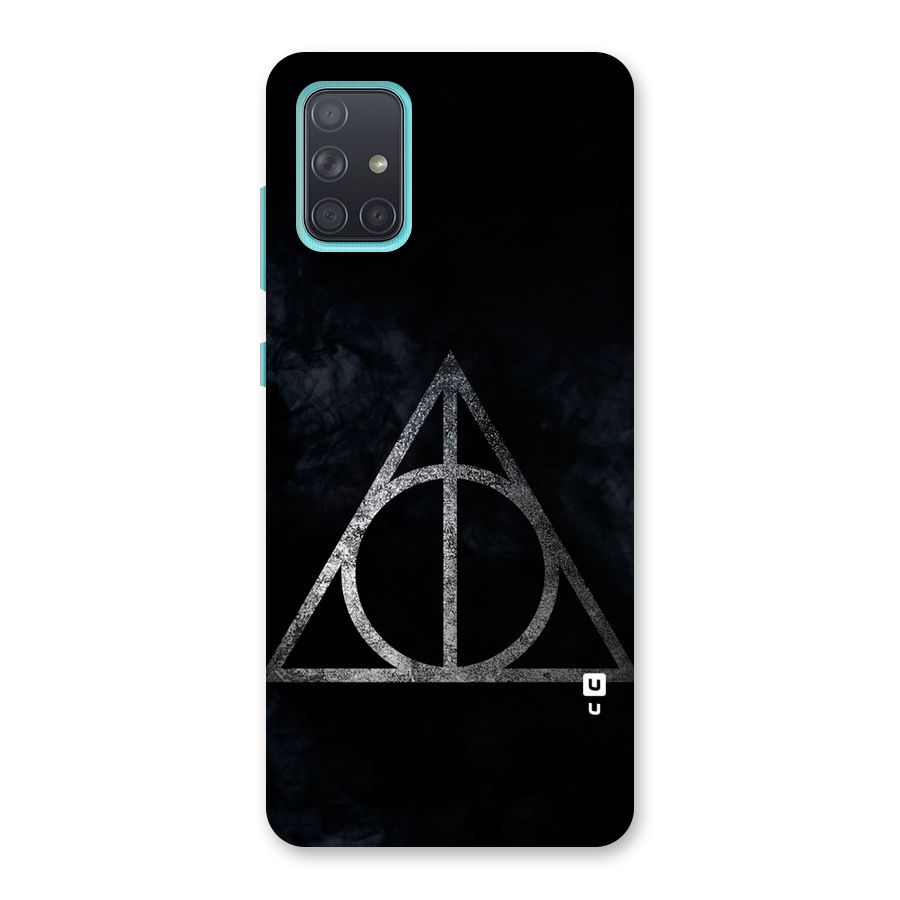 Rugged Triangle Design Back Case for Galaxy A71