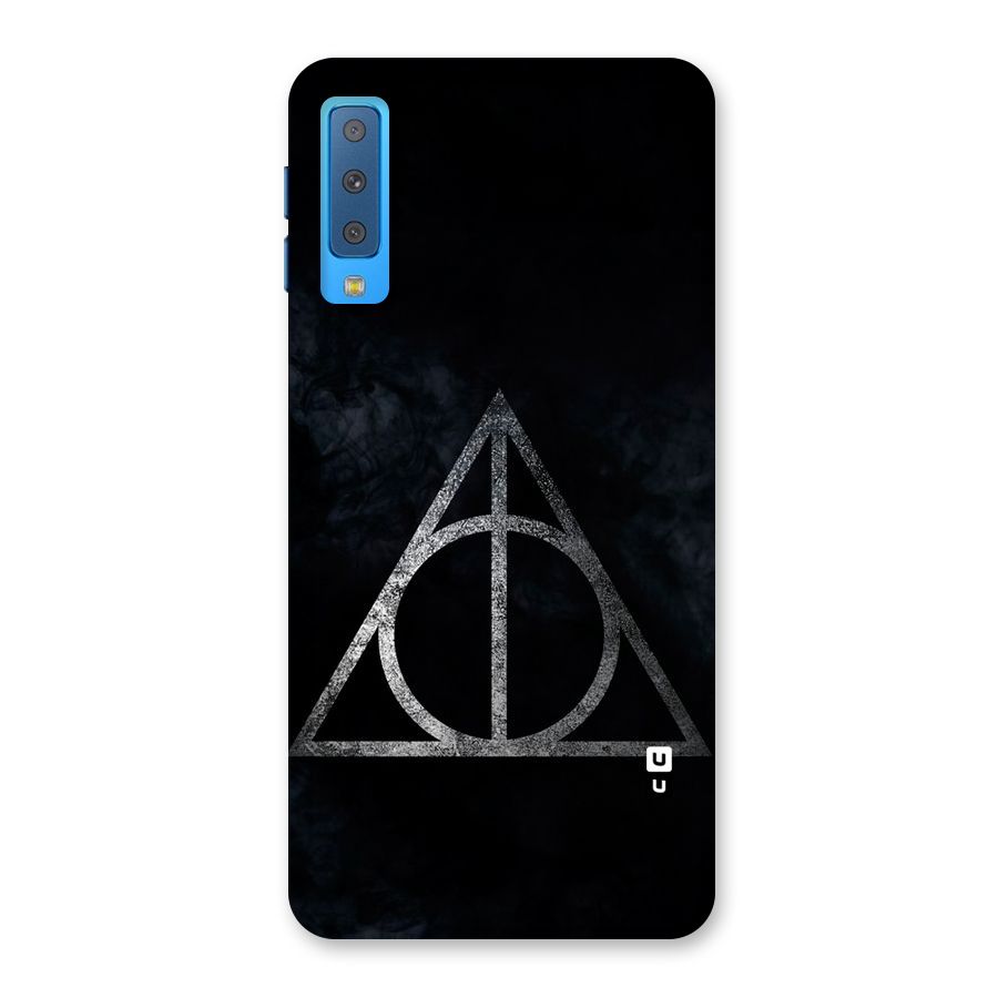 Rugged Triangle Design Back Case for Galaxy A7 (2018)