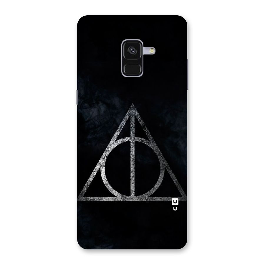 Rugged Triangle Design Back Case for Galaxy A8 Plus