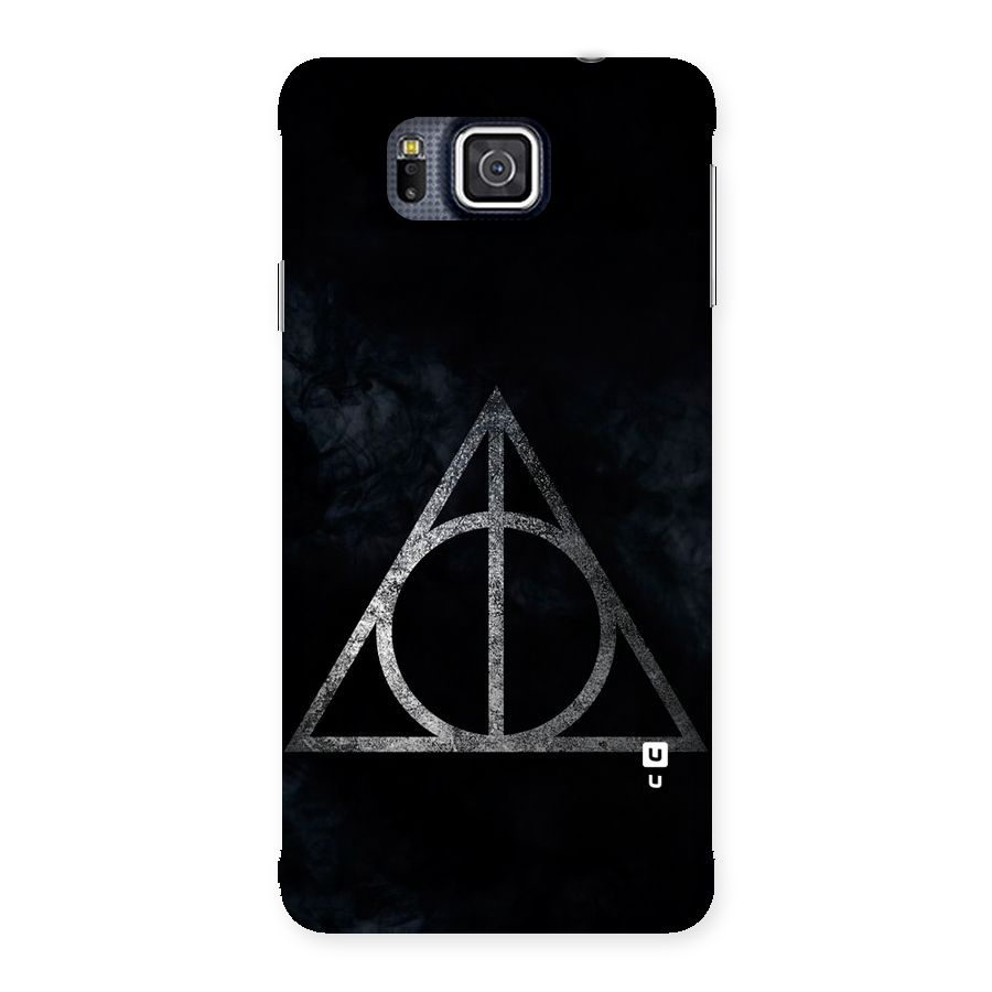 Rugged Triangle Design Back Case for Galaxy Alpha