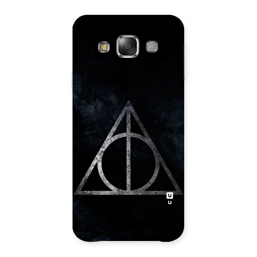 Rugged Triangle Design Back Case for Galaxy E7