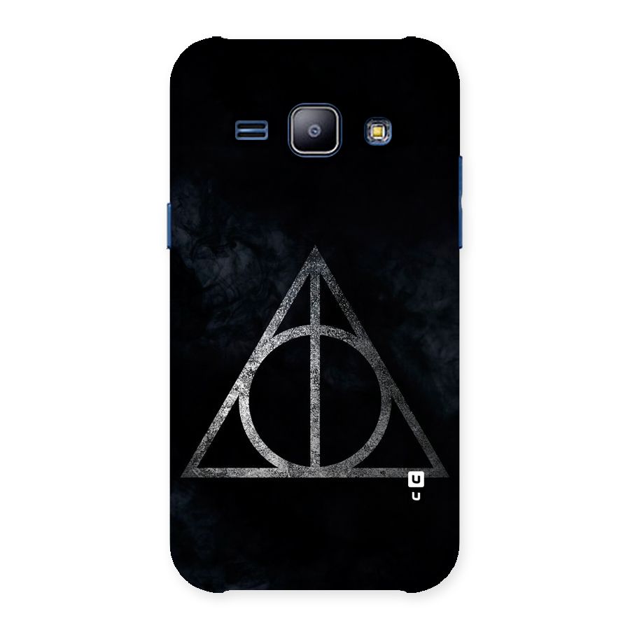 Rugged Triangle Design Back Case for Galaxy J1