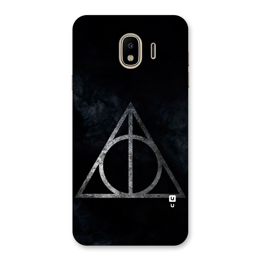 Rugged Triangle Design Back Case for Galaxy J4