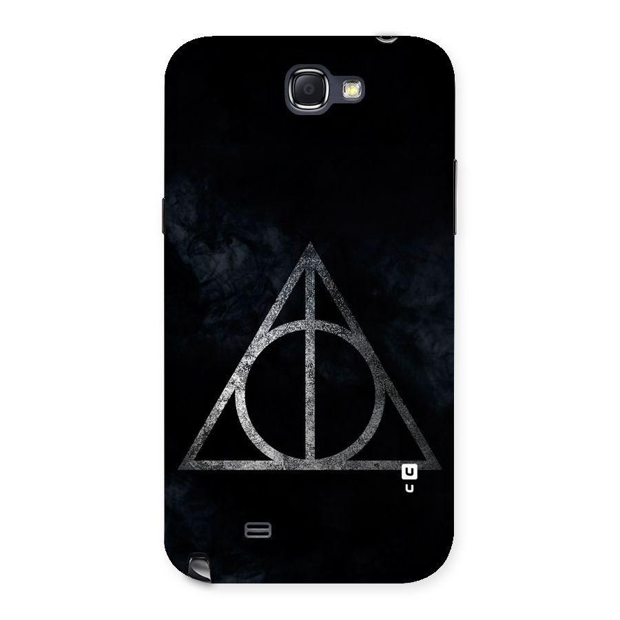 Rugged Triangle Design Back Case for Galaxy Note 2